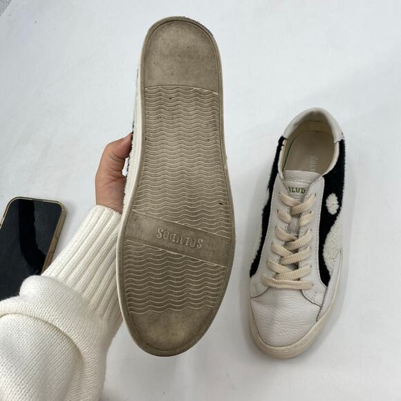 Soludoa Yin Yang Sherpa Platform Sneakers - Picture 7 of 8